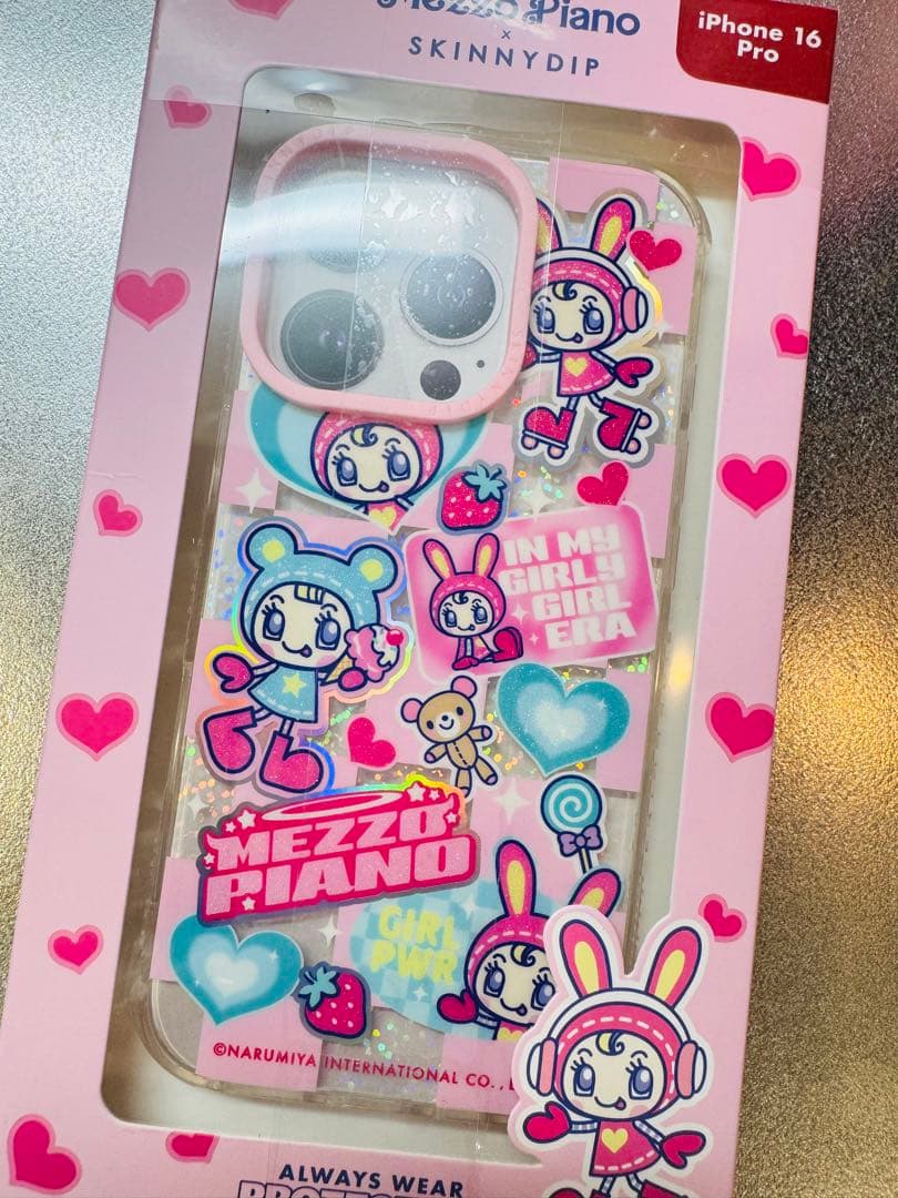 即日配送SKINNYDIP✖︎メゾピアノ iPhone16pro スキニーディップ