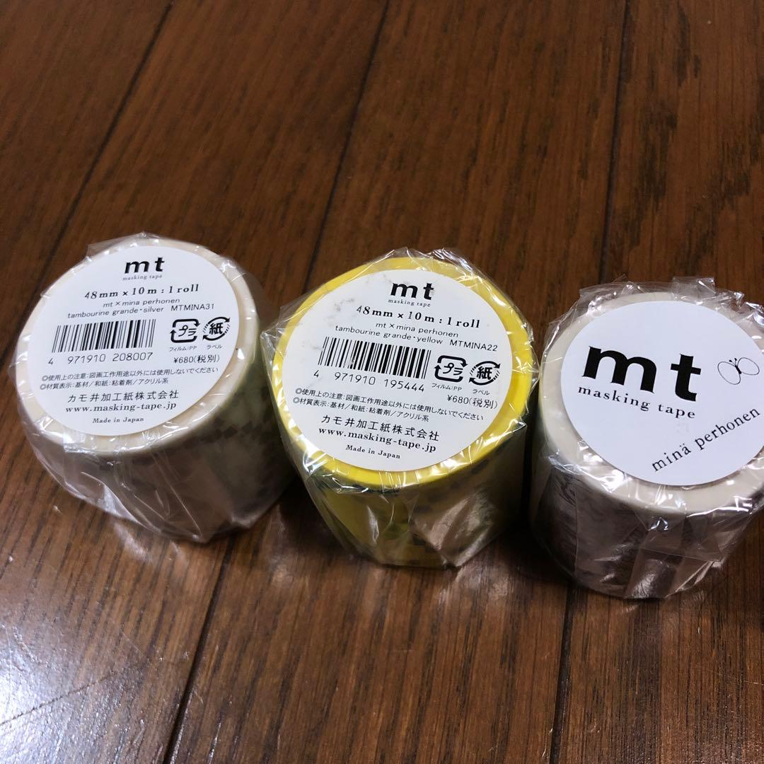 マスキングテープ ミナペルホネン