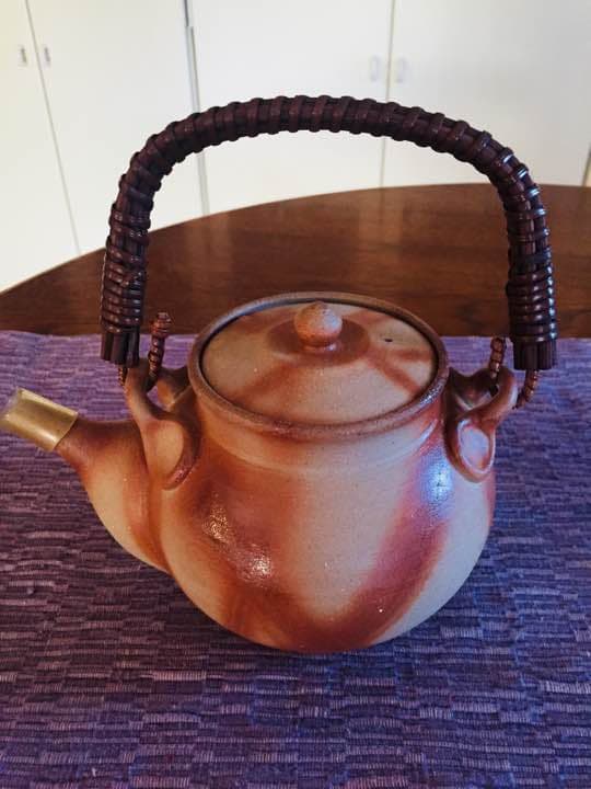 新春期間限定最終セール！備前焼 緋襷ひだすき茶器セット