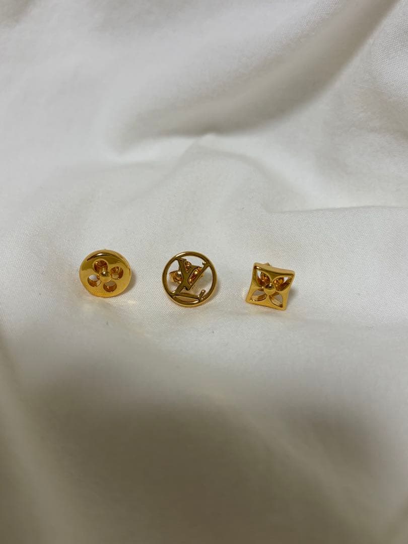 ルイヴィトン　LOUIS VUITTON ピアス　3個セット