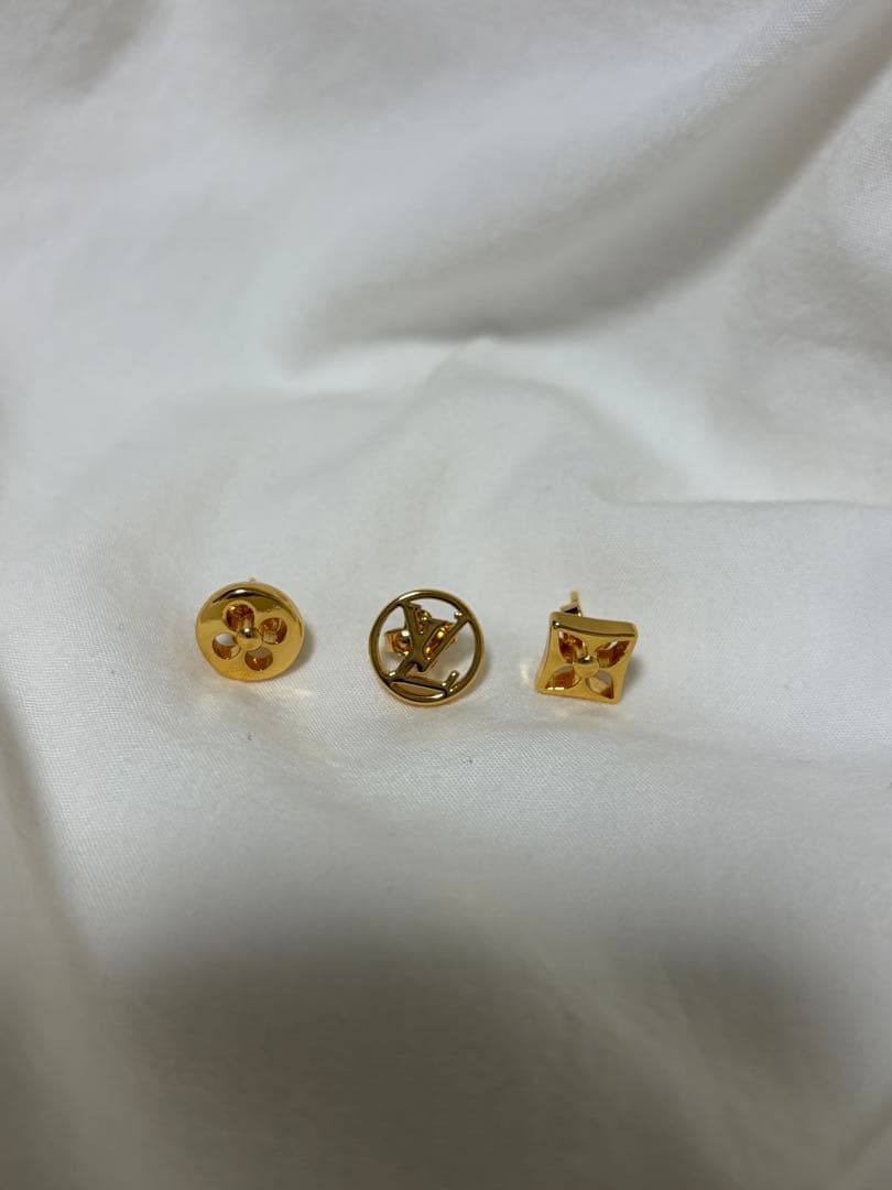 ルイヴィトン　LOUIS VUITTON ピアス　3個セット