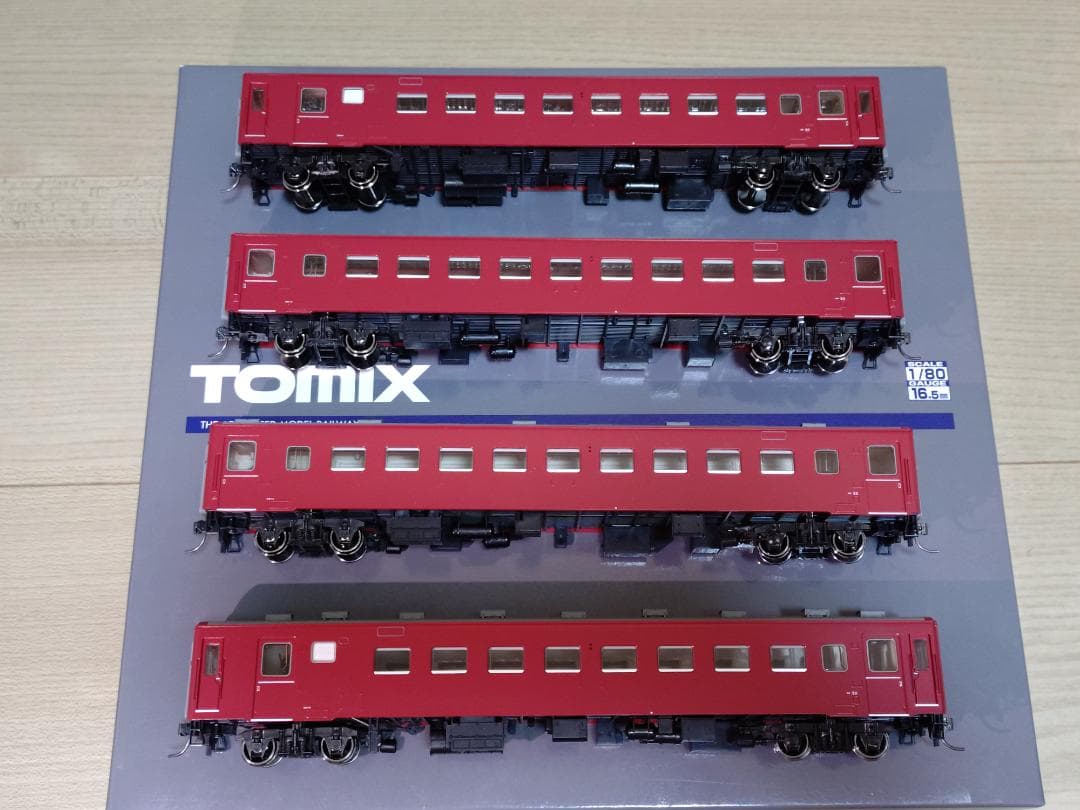 TOMIX HO-9053 国鉄 50系51形客車セット（室内灯付き）