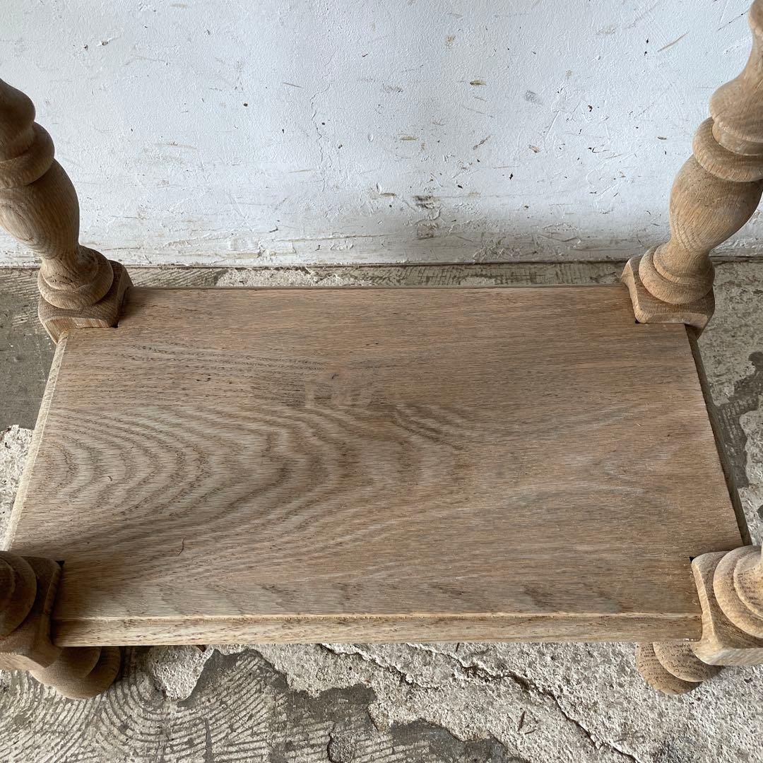 Peonyドロワーサイドテーブル ドロワーベッドサイドテーブル　剥離