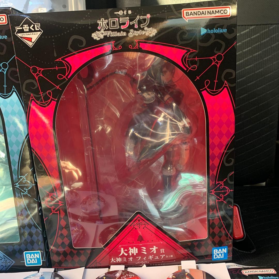 一番くじ ホロライブ ～Villain Style～ 白上フブキ賞　大神ミオ賞
