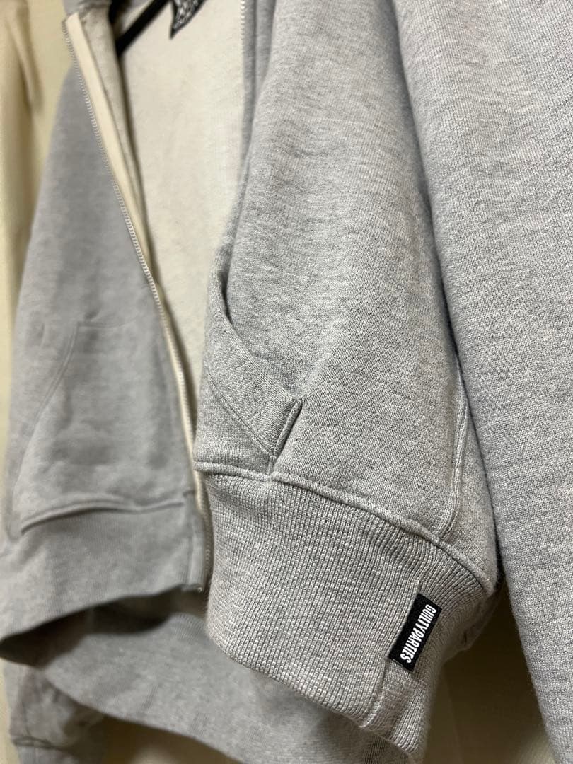 WACKO MARIA グレー ジップアップパーカー