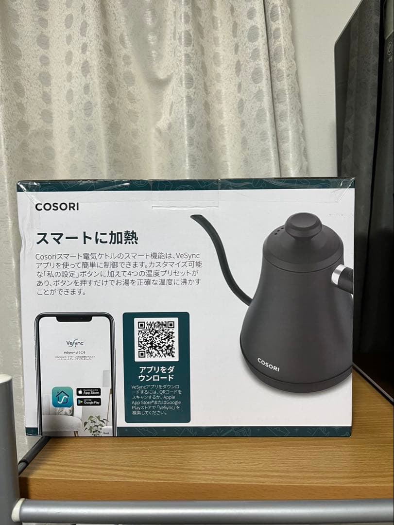 COSORI スマートグースネック電気ケトル C108-NK
