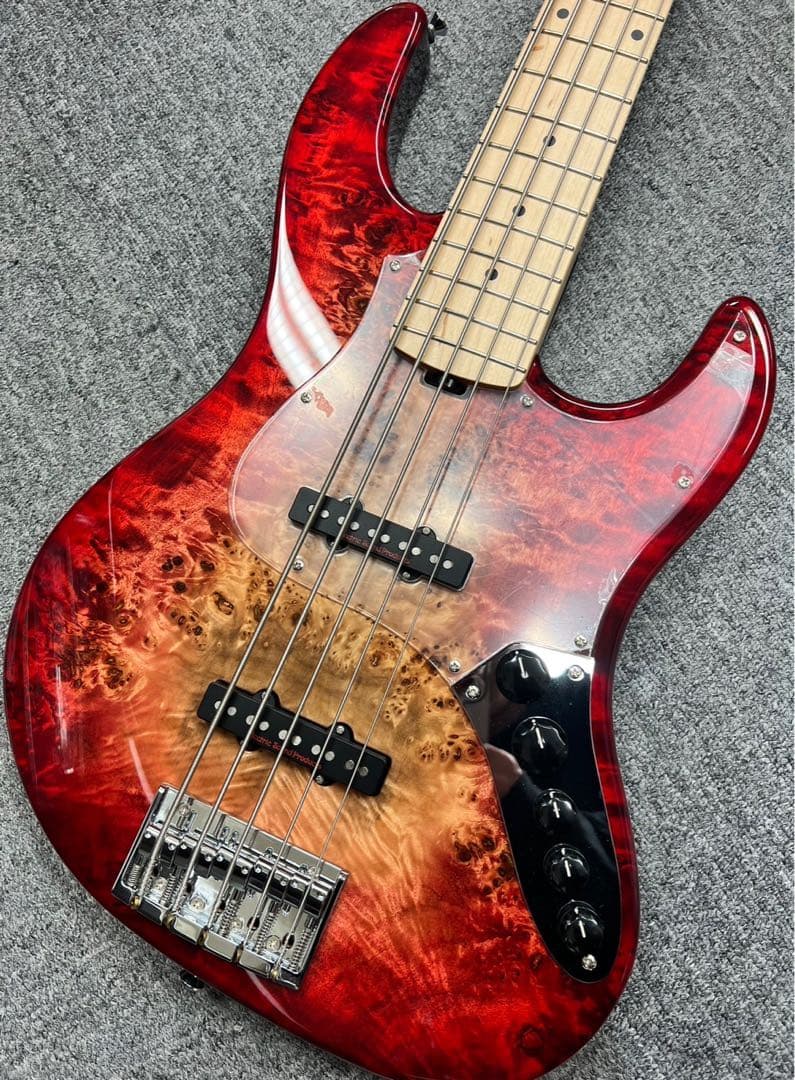 ベース ESP AMAZE CTM SL5 Poplar Burl 5st