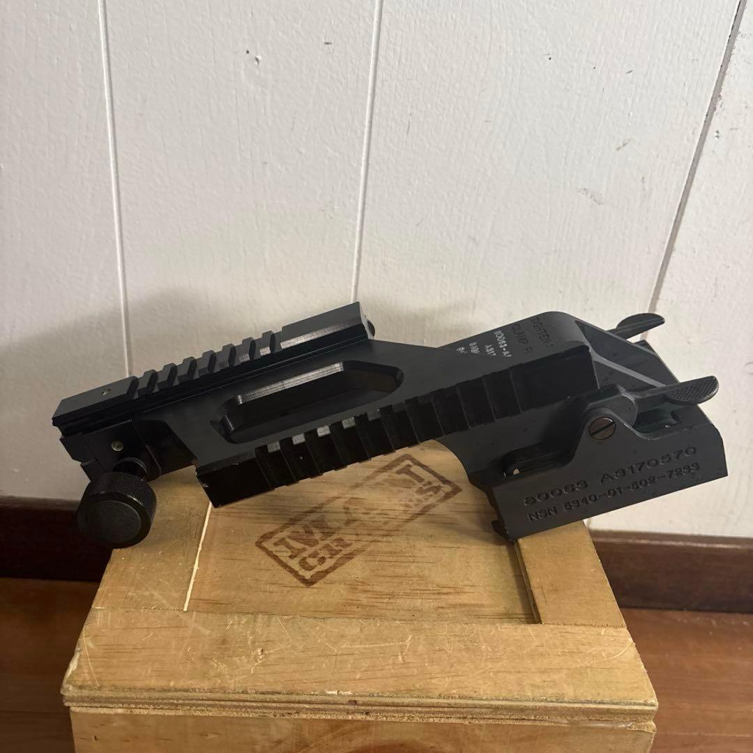 米軍　実物　M2 Browning Scope Mount with Rail