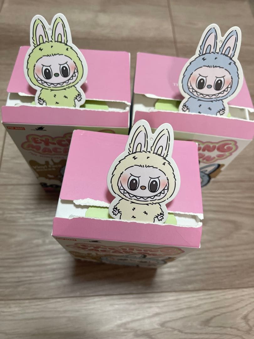 正規品・未開封　Labubu Exciting Macaron 3点セット