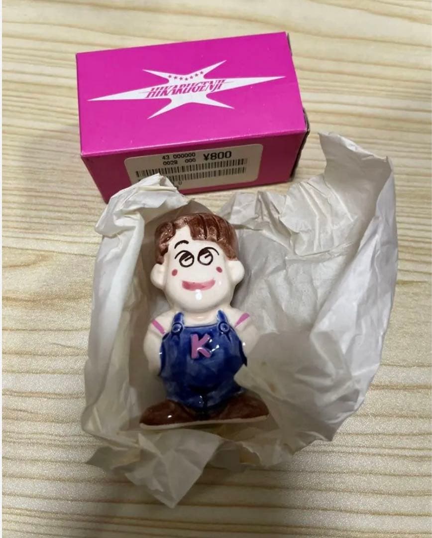 mt　光GENJI オルゴール、陶器人形