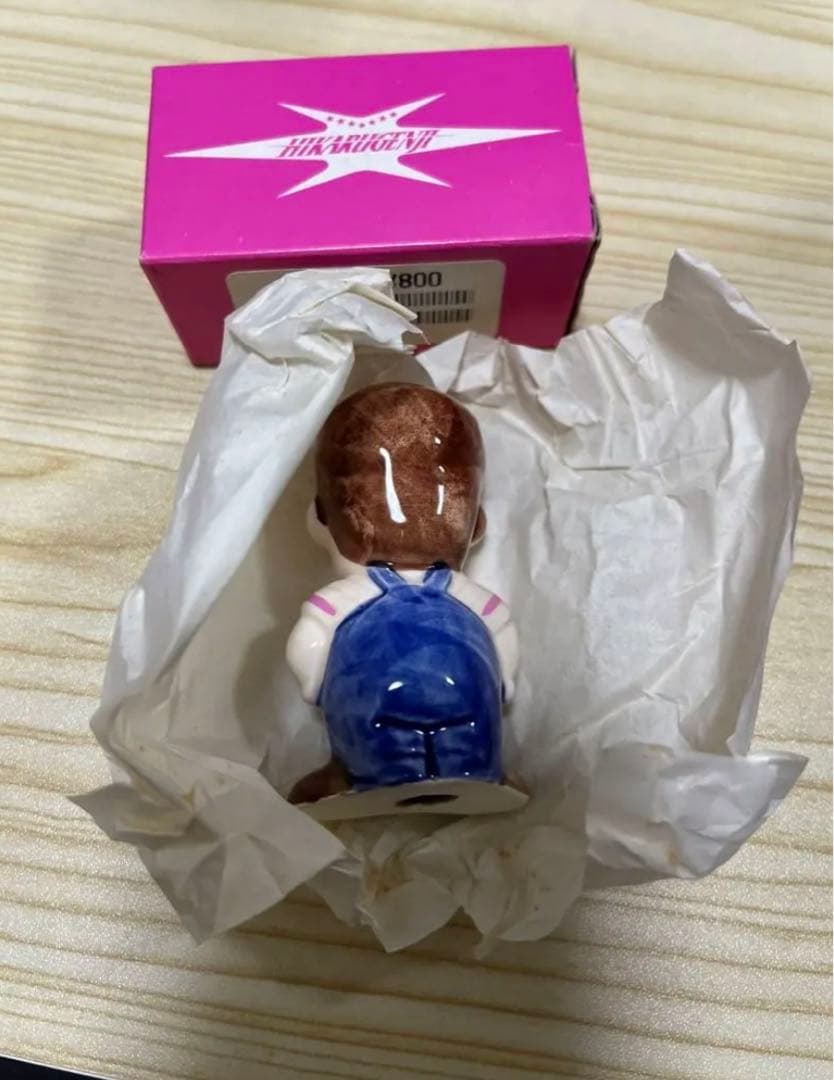 mt　光GENJI オルゴール、陶器人形