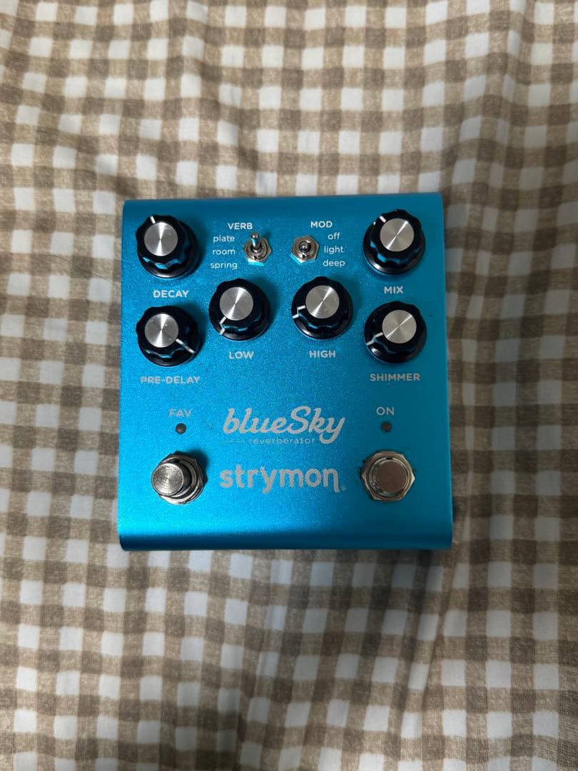 Strymon blueSky V2 リバーブエフェクター