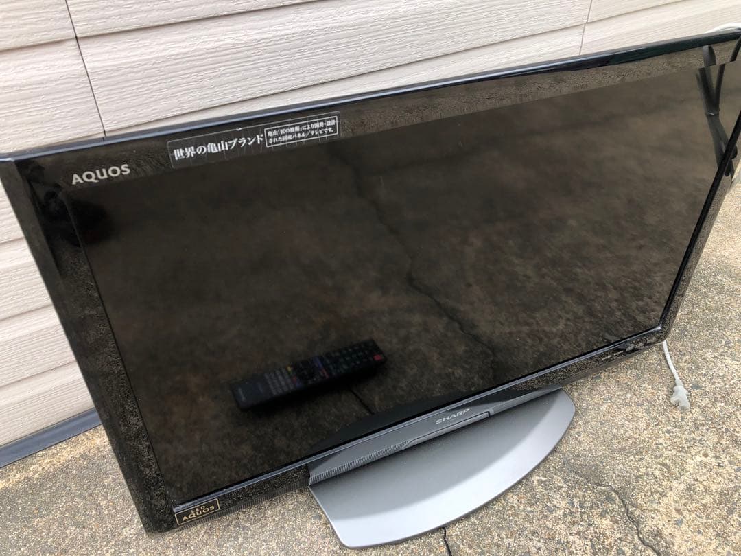 AQUOS 液晶テレビ 本体 リモコン付き