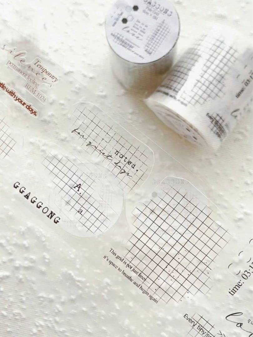 ggaggong 海外マスキングテープ　マステ 【2584】