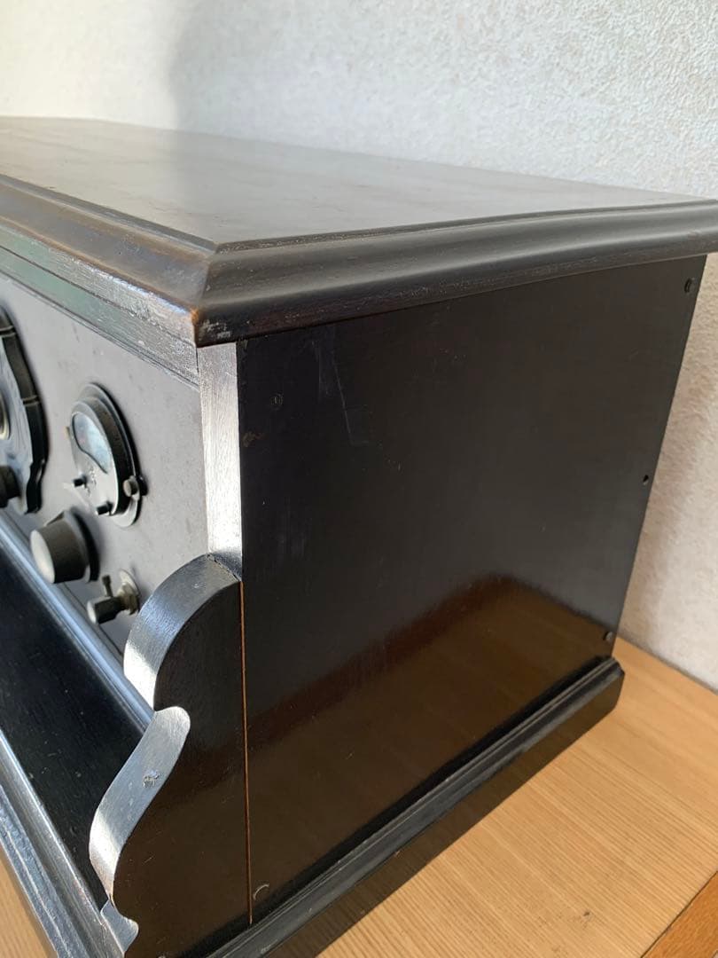 ニュートロダイン　ラジオ　アンティークラジオ　真空管ラジオ