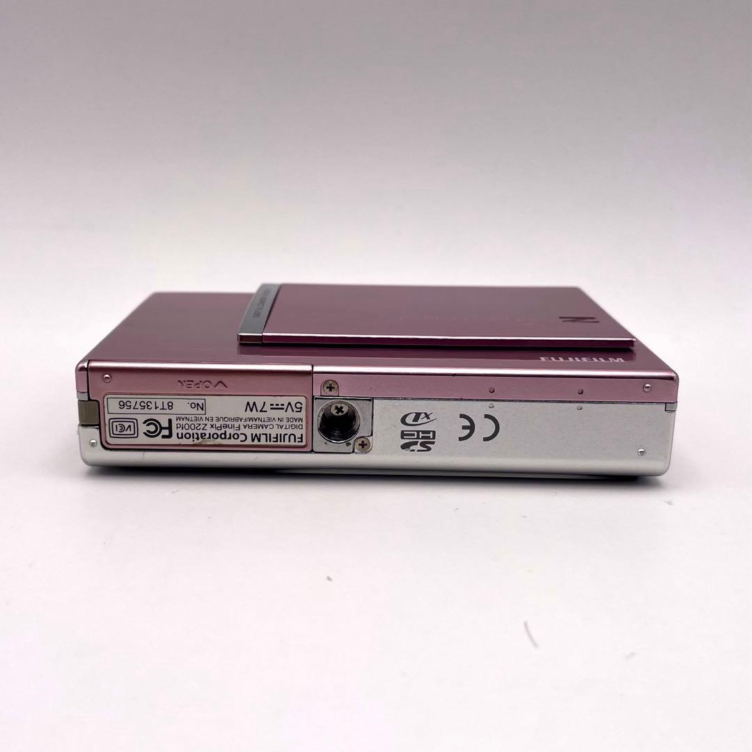 【完動品】 FUJIFILM FinePix 200fd デジカメ ピンク 希少