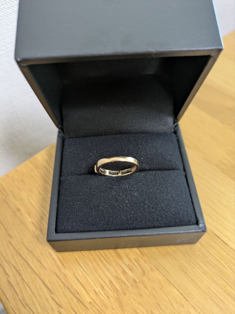 K18 PG スモーキークォーツ　9号リング　ヴァンドーム青山