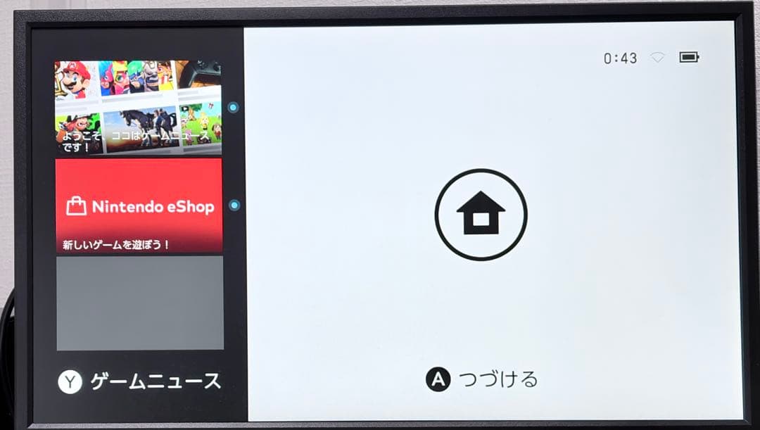 【ジャンク品】Nintendo Switch 本体 2018年製 画面キズなし