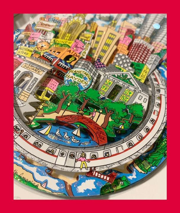 3Dアート巨匠 チャールズファジーノ ONE WORLD,ONE NYC