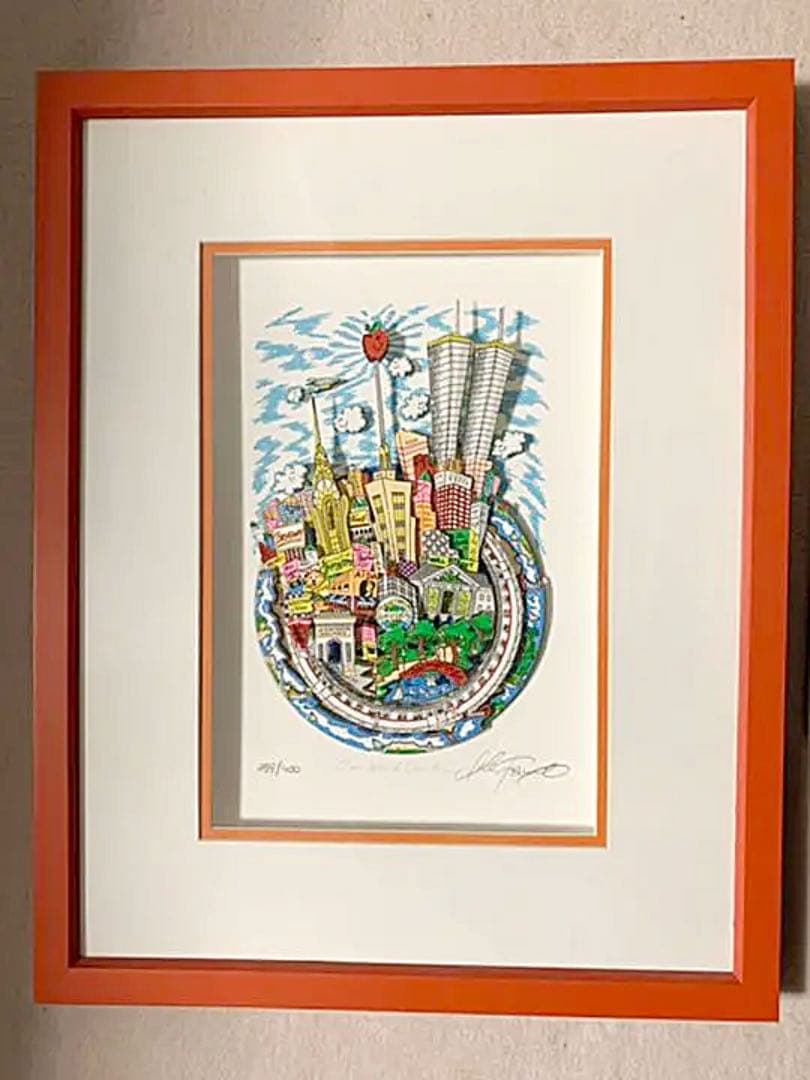 3Dアート巨匠 チャールズファジーノ ONE WORLD,ONE NYC