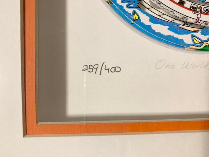 3Dアート巨匠 チャールズファジーノ ONE WORLD,ONE NYC