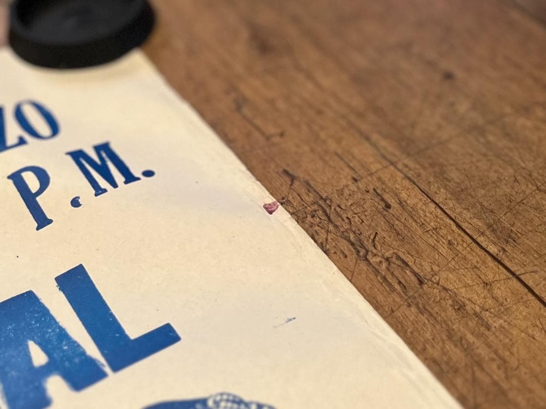 希少☆1987年／ルチャリブレ／メキシカンプロレス／ヴィンテージ／興行ポスター