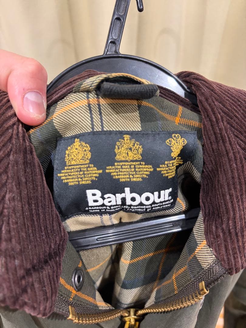 【美品】Barbour ビデイルSL バブアー　38 M
