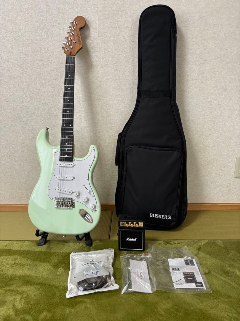 【初心者にオススメ！】BUSKER'S バスカーズ　エレキギター