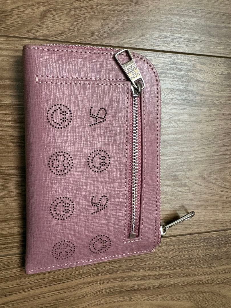 サロン・ド・アルファード　ピンク 二つ折り財布