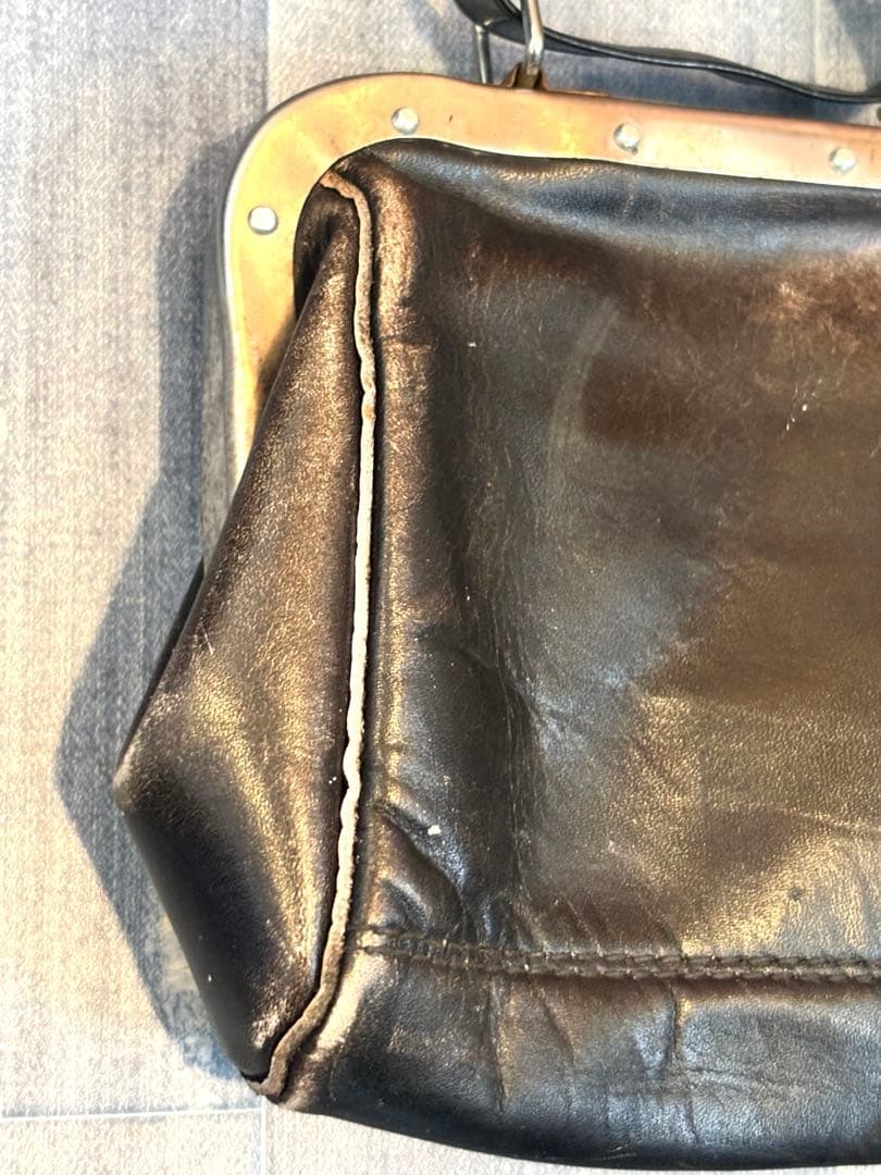 N2081 【希少】 車掌鞄　アンティーク 昭和レトロ