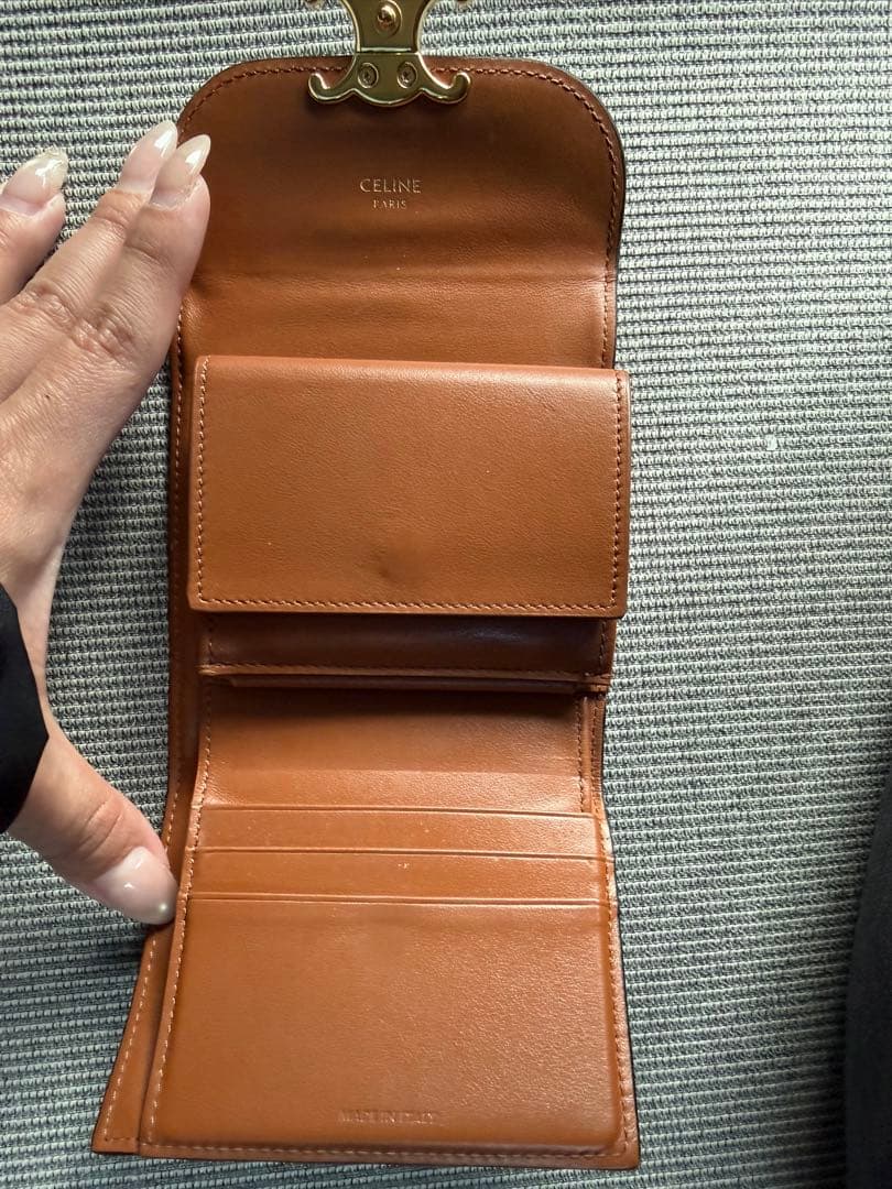 ※最終値下げ1/22まで※ CELINEセリーヌ モノグラム三つ折り財布