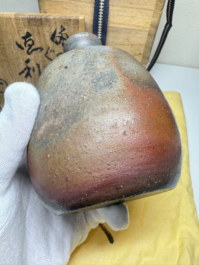 【超希少レア】備前焼 大饗 仁堂作 徳利・ぐい呑