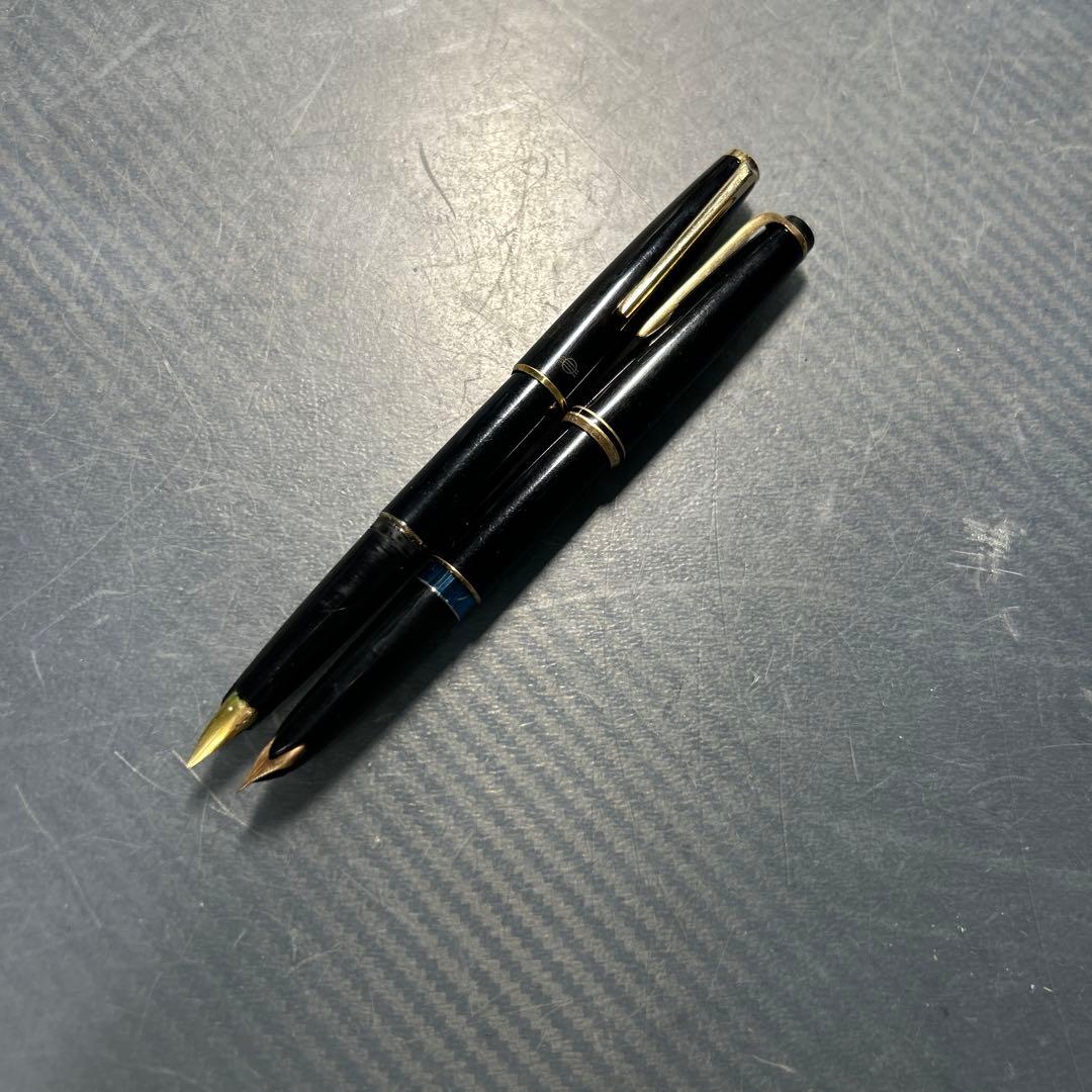 モンブラン万年筆1970年代 カートリッジ式、吸入式