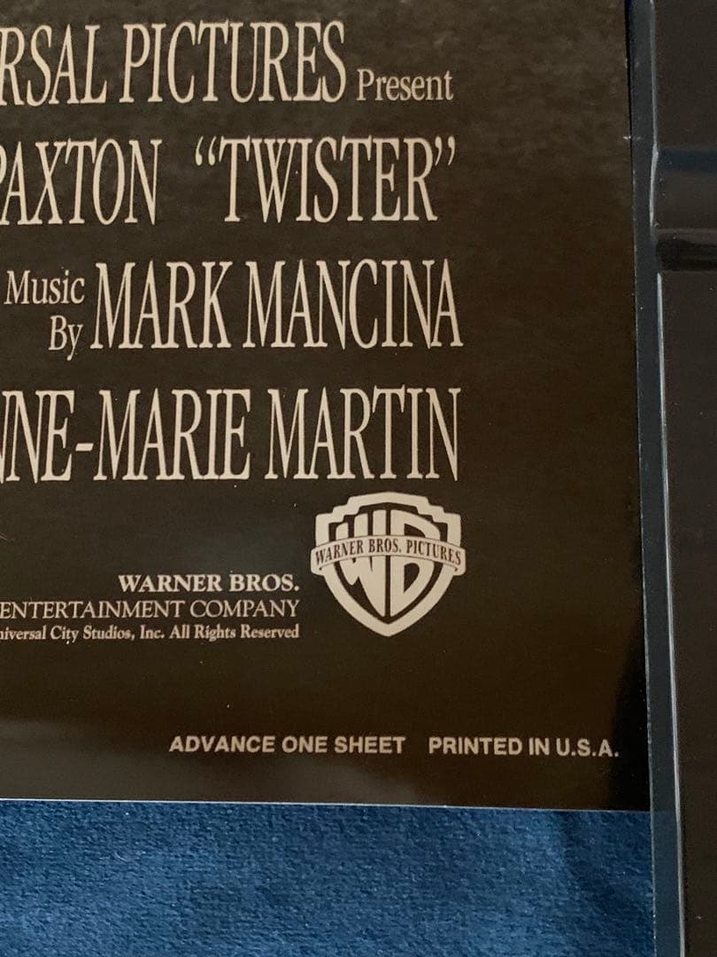 ツイスター　USオリジナル映画ポスター