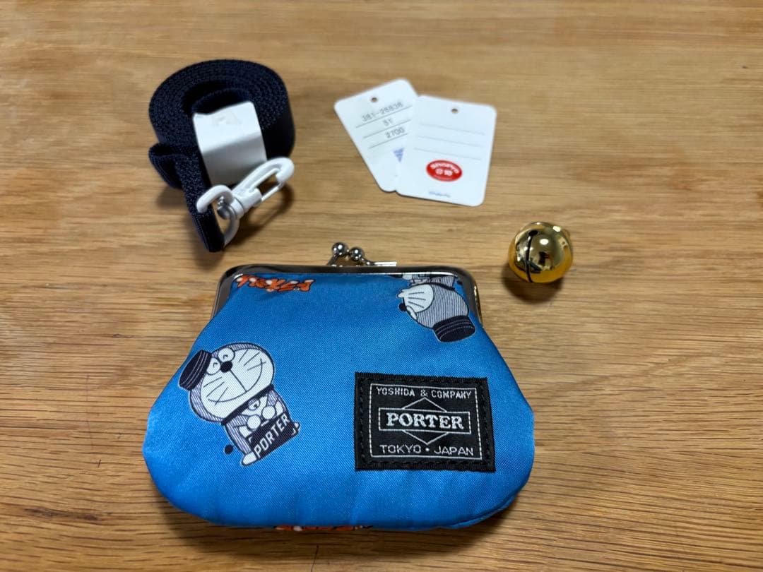 ドラえもん　ポーター　がまぐち　ショルダーウォレット