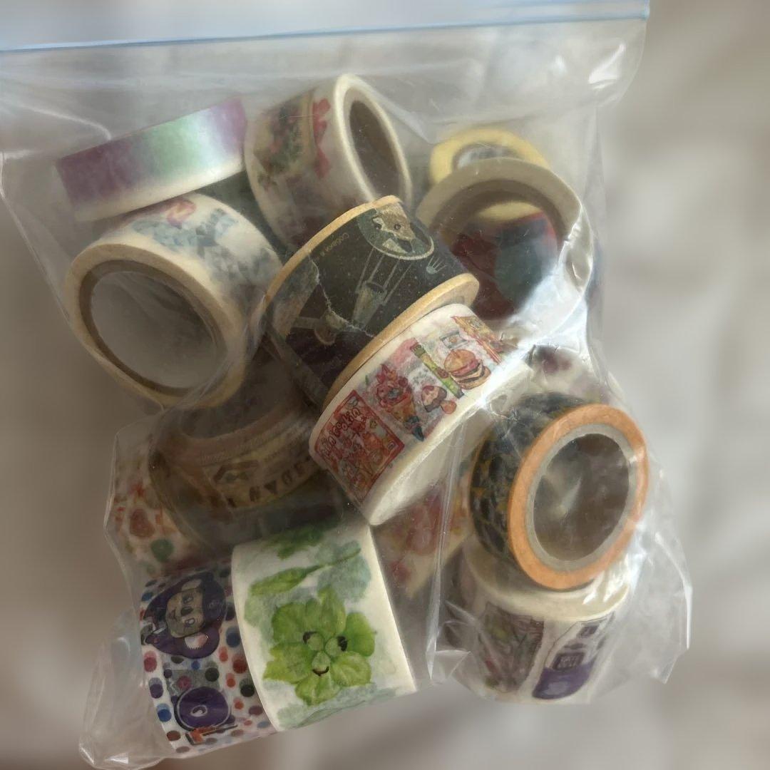 マスキングテープまとめ売り 200点以上 無印良品ケース付き