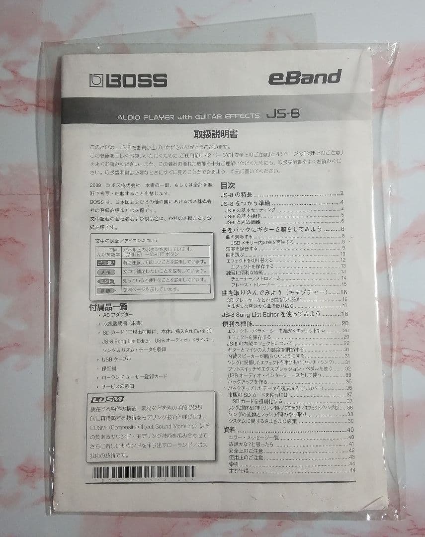 BOSS eBand JS-8