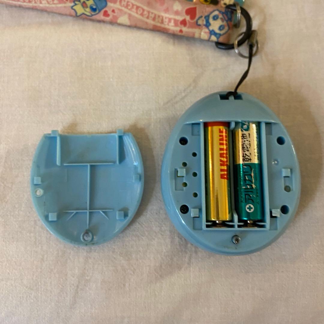 たまごっち Tamagotchi iD ブルー 本体　ストラップ 新品電池 付属