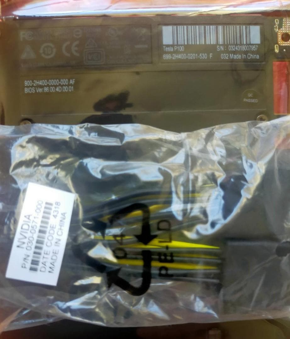 NVIDIA Tesla P100 16GB(送料無料)