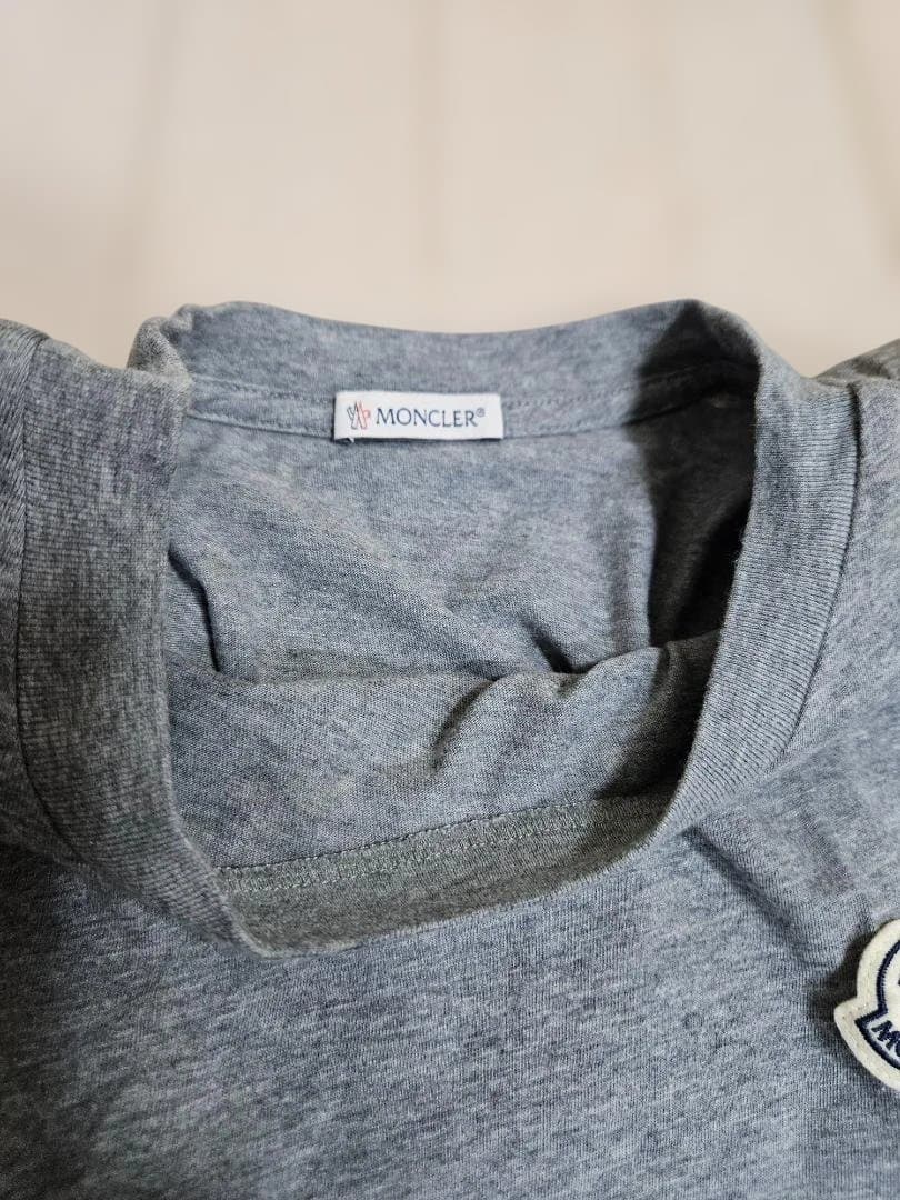 MONCLER グレー TシャツメンズsizeXL