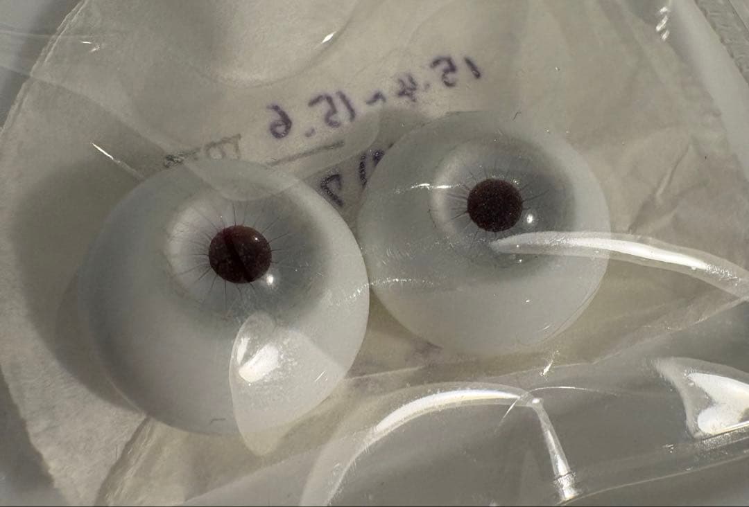 ディーラー製 グラスアイ nichinichi にちにち様15mm 16mm