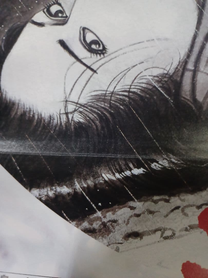 イラスト・石井隆　映画「天使のはらわた・赤い眩暈」非売品未使用劇場版B２ポスター