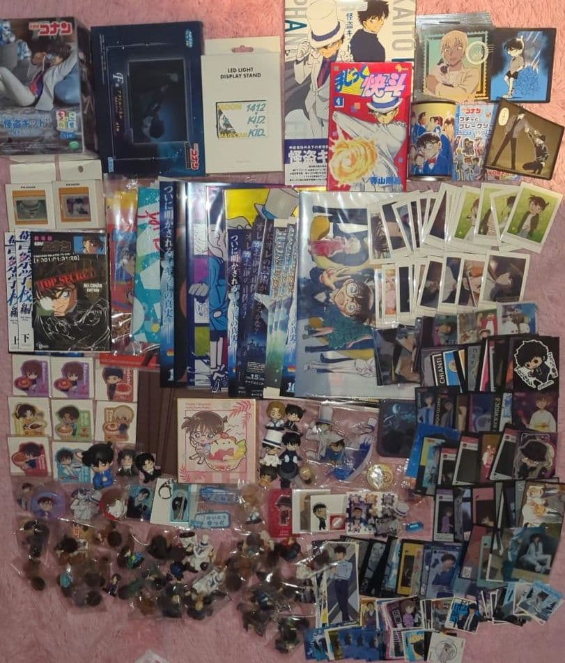 【250点以上】名探偵コナン 大量まとめ売り工藤新一 怪盗キッド安室透 赤井秀一