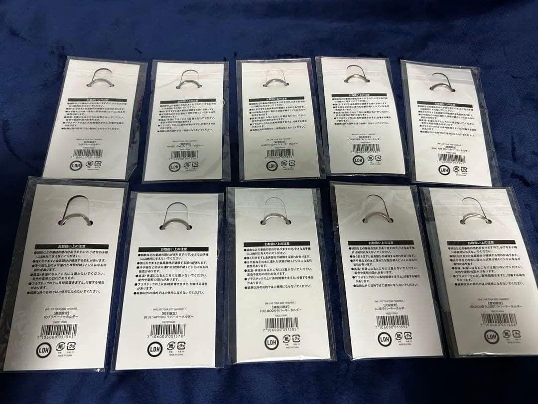 ルーヴ ラバーキーホルダー 全種 10個セット