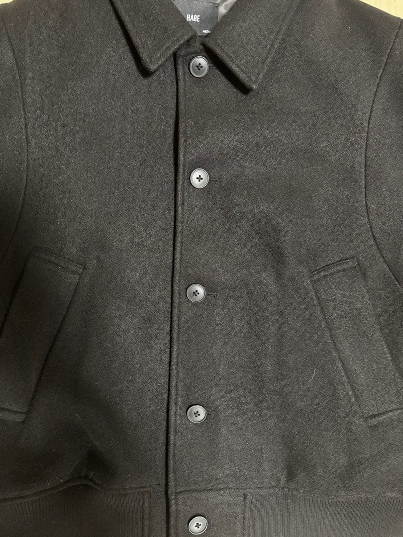 ウーリーテックコンパクトショートブルゾン HARE ハレ ジャケットMEDIUM