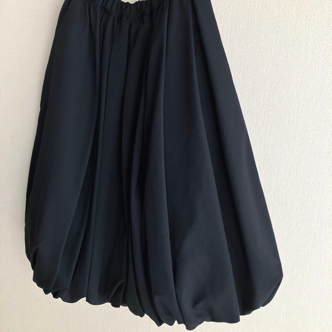 【極美品】ブラックコムデギャルソン　バルーンスカート　ブラック　XS