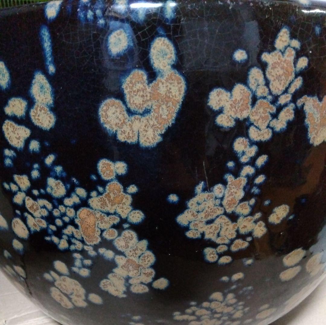 火鉢 睡蓮鉢 メダカ鉢 金魚鉢 昭和レトロ ヴィンテージ