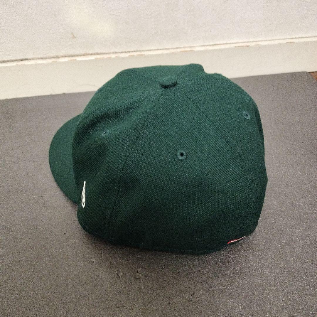 New Era 59FIFTY Supreme ダークグリーン キャップ