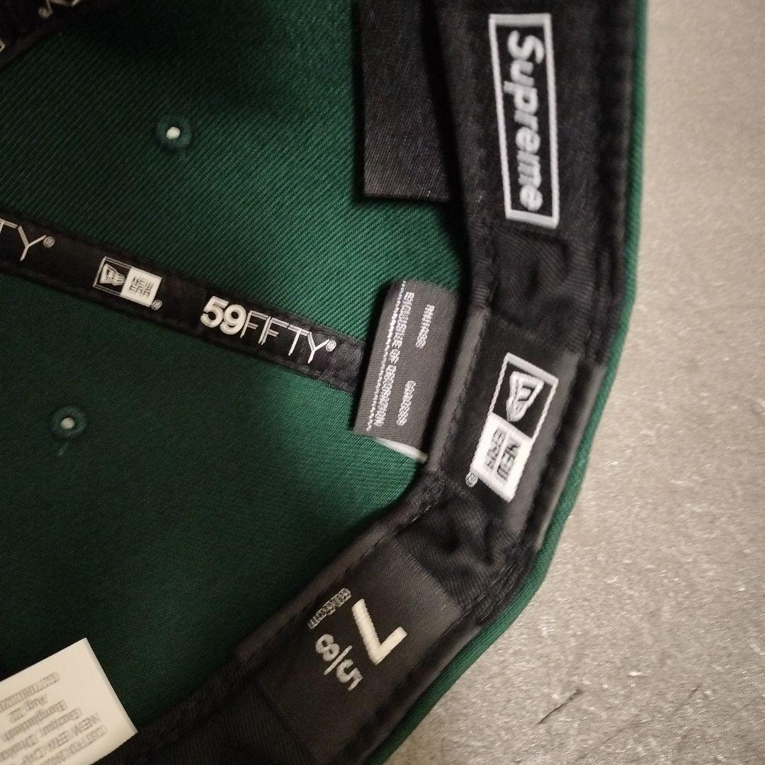 New Era 59FIFTY Supreme ダークグリーン キャップ