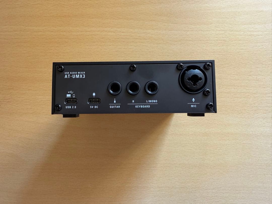 USBオーディオミキサー AT-UMX3